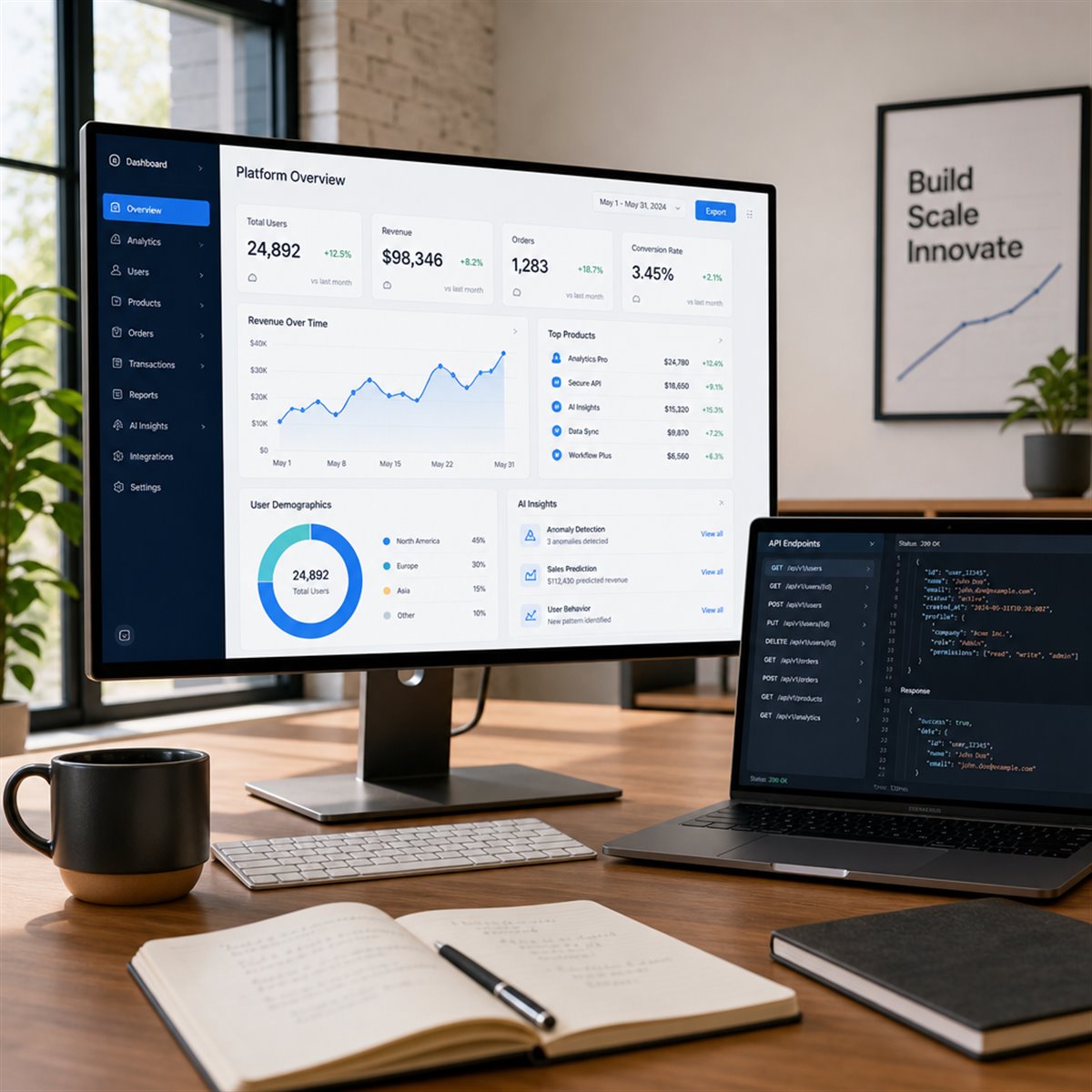 Softformation AI and full-stack engineering workspace