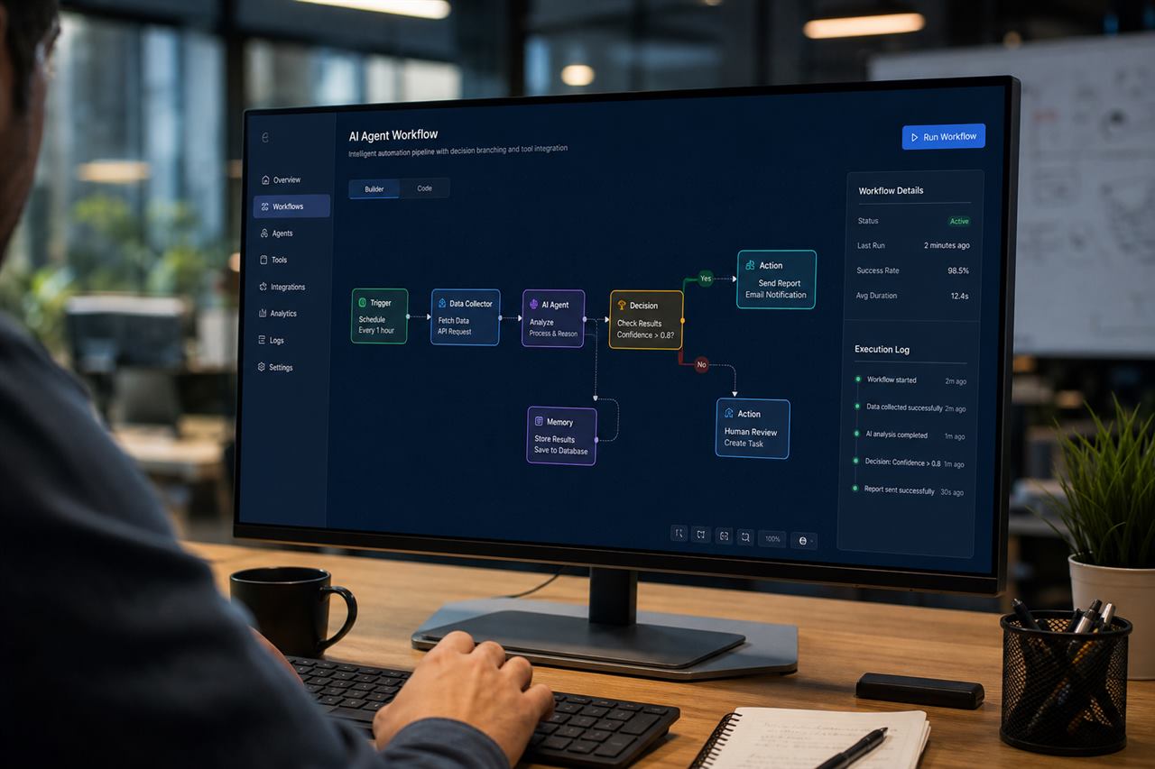 AI agent workflow automation
