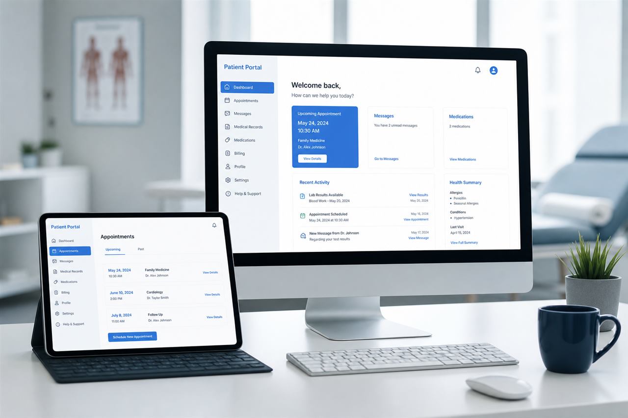Healthcare patient portal