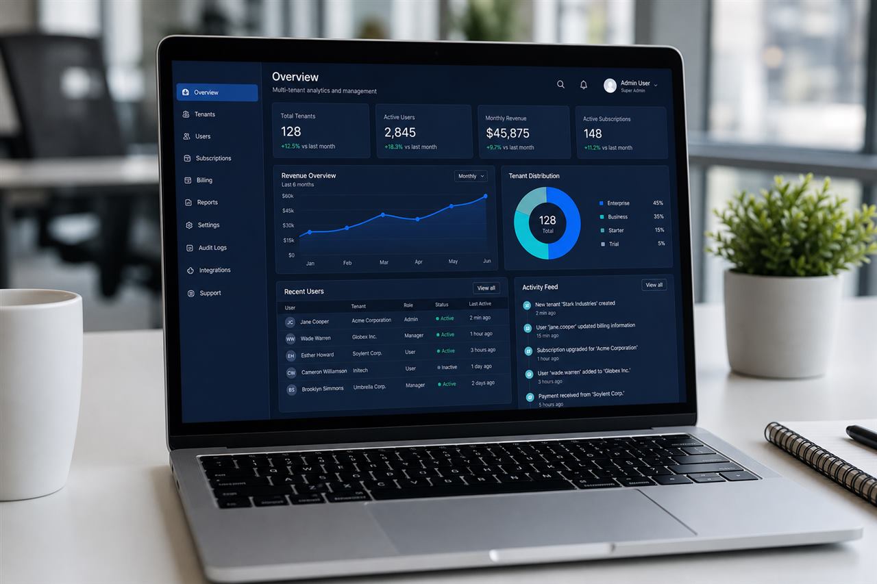 Multi-tenant SaaS platform